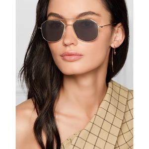 ILLESTEVA MONTEVIDEO SUNGLASSES GOLD AUTHENTIC$190